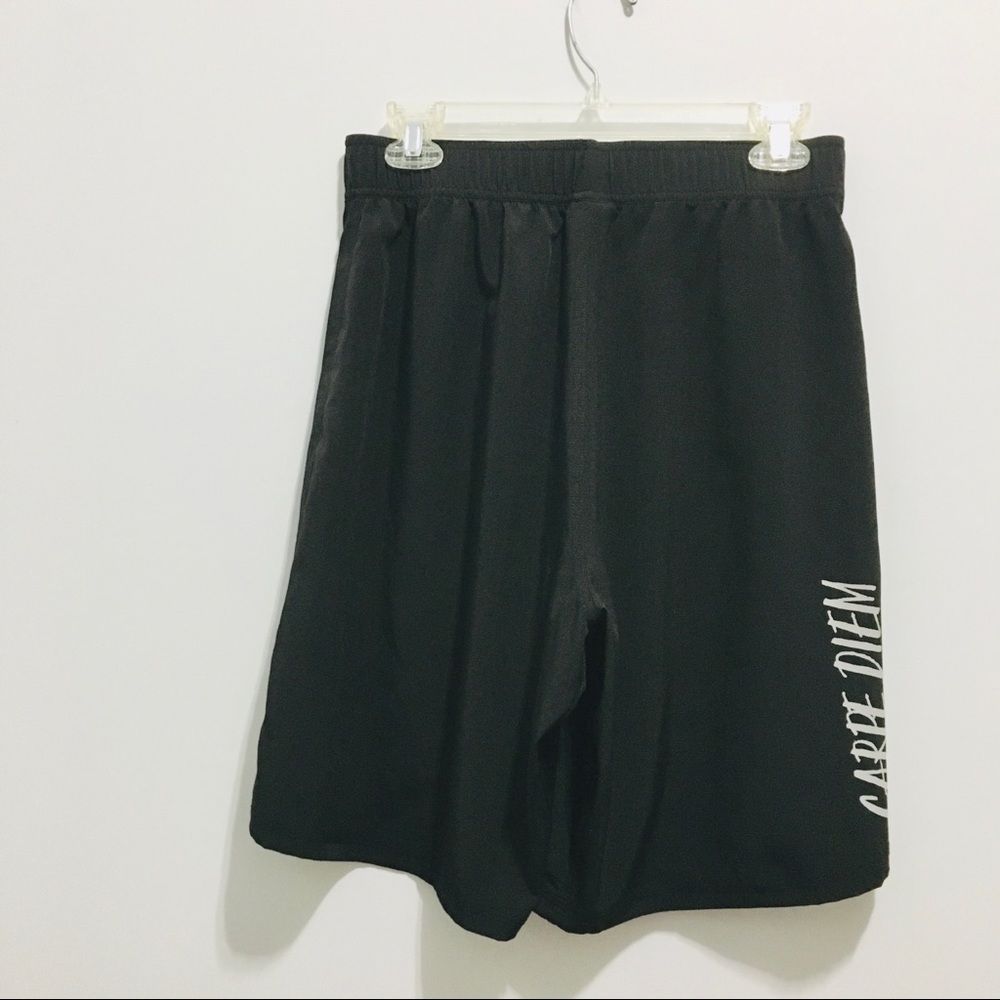 Men’s Black Shorts Carpe Diem